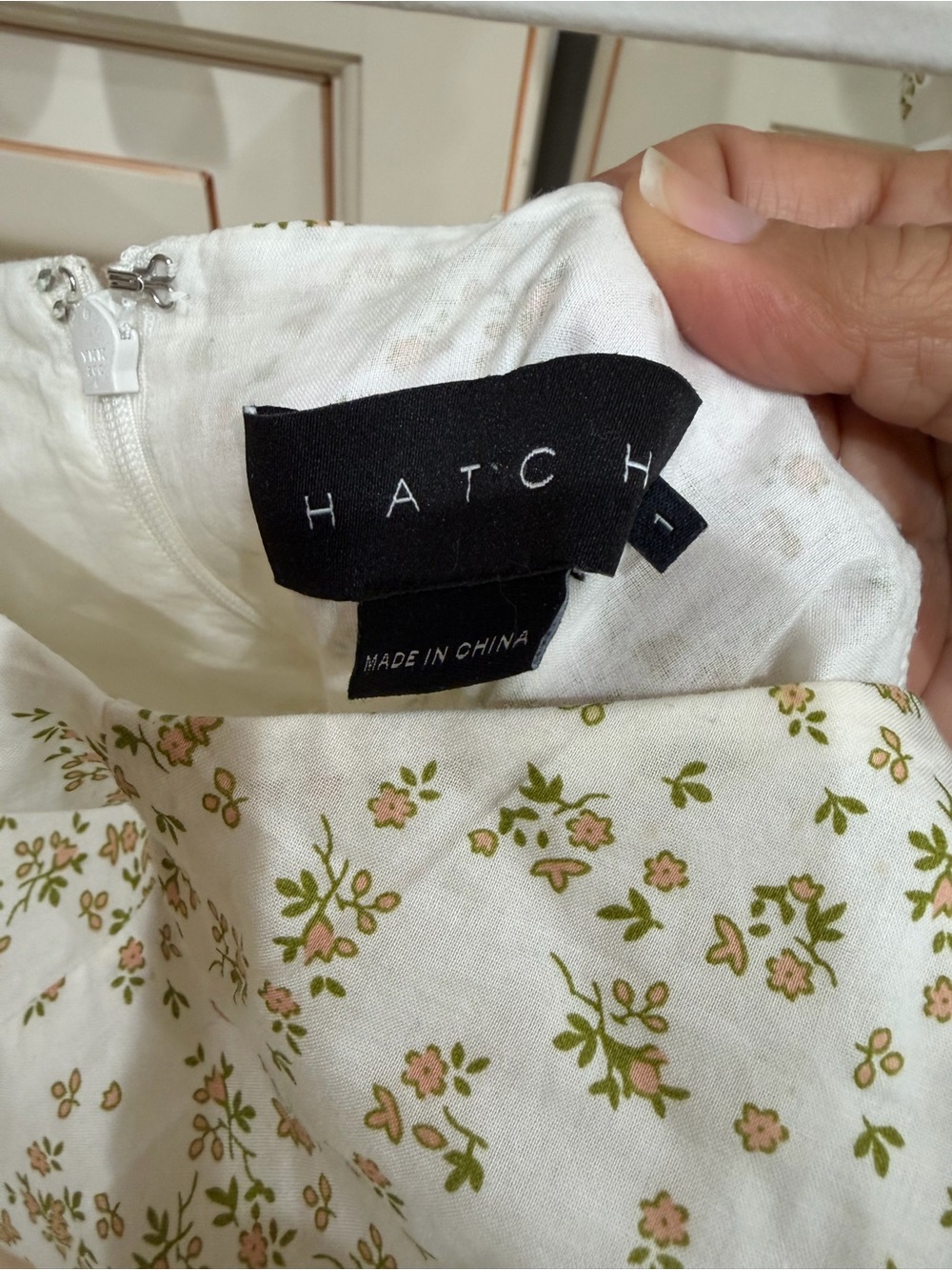 HATCH Lucy Floral Maternity Jumpsuit - Picture 6 of 6
